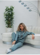 Костюм Мегаполис хаки (футер с лайкрой) Костюм Мегаполис хаки (футер с лайкрой)